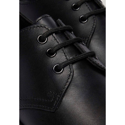 Dr. Martens Black Leather Oxfords And Derbies