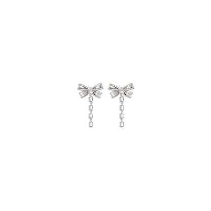 Self-Portrait Silver Brass Earrings