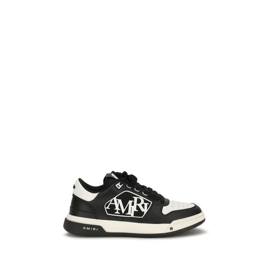 Amiri Black Calf Leather Bos Taurus Low Top Sneakers
