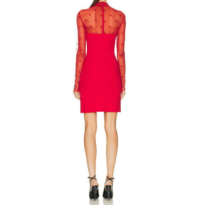 Givenchy Multicolor Elastane Cocktail Dress