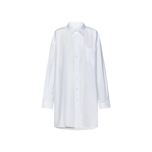 Maison Margiela White Cotton Blouse