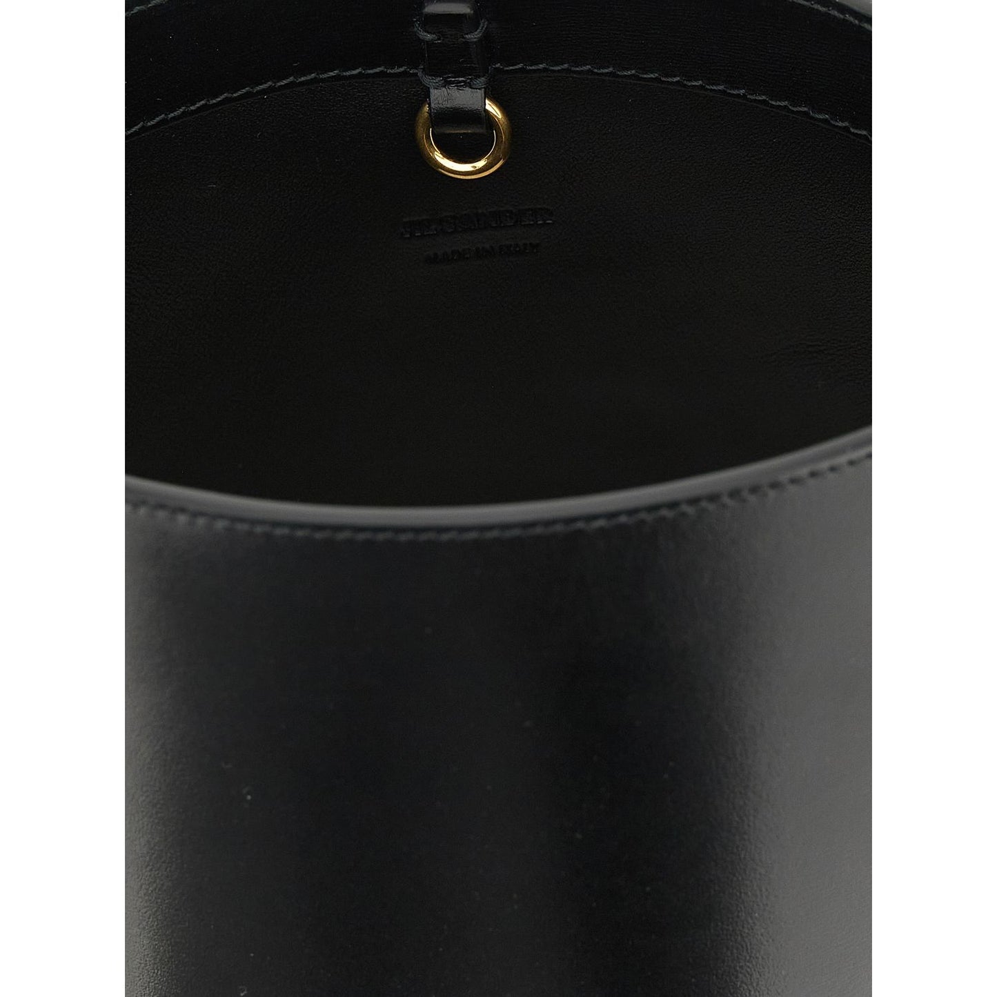 Jil Sander Black Calfskin Shoulder Bag