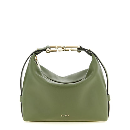Furla Bicolor Calfskin Shoulder Bag