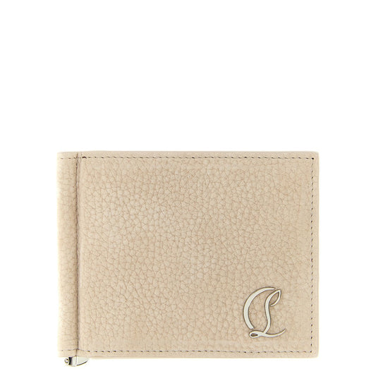 Christian Louboutin Beige Calfskin Wallet