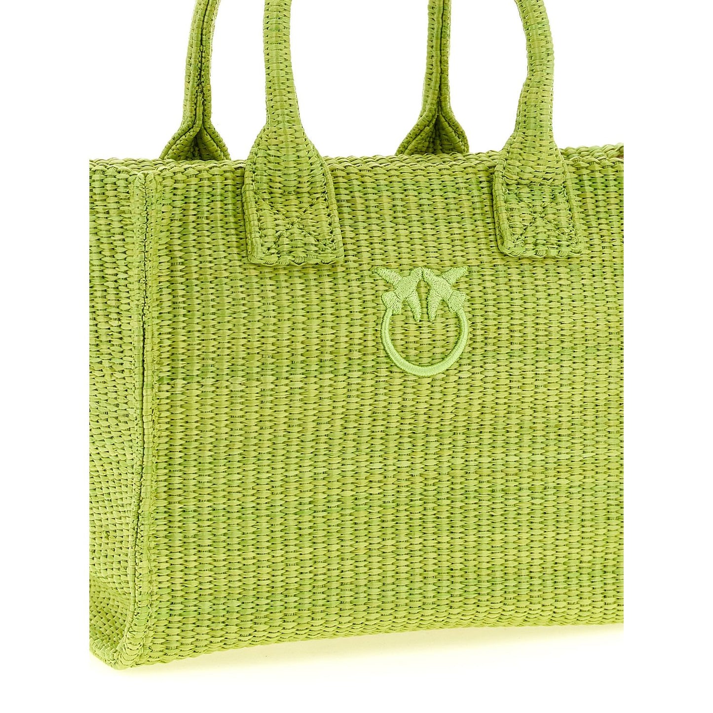 PINKO Bicolor Polypropylene Tote Bag