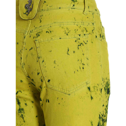 Ferrari Bicolor Cotton Jeans Denim