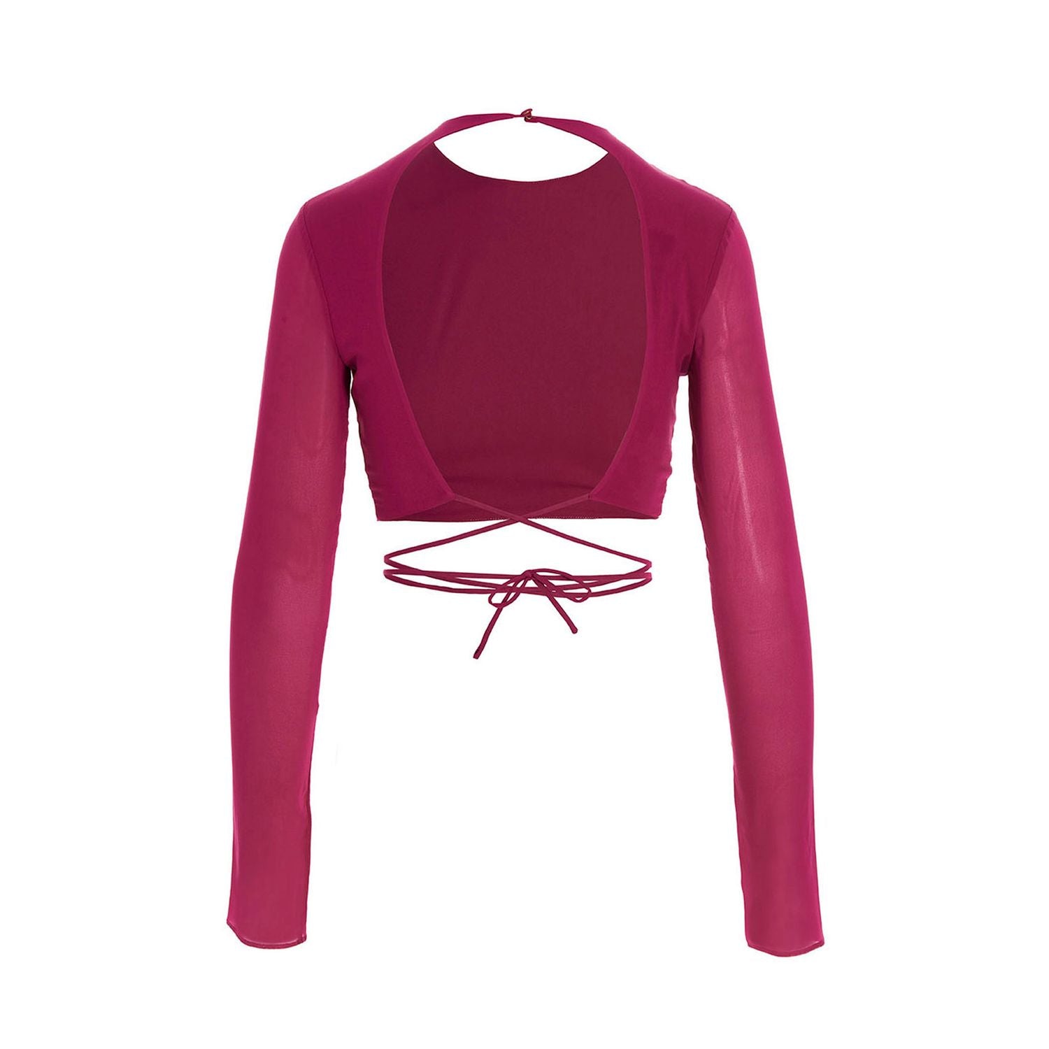 The Andamane Fuchsia Silk Shirt