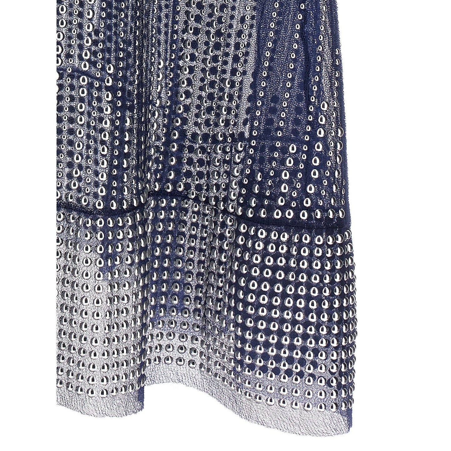Paco Rabanne Blue Polyamide Long Dress