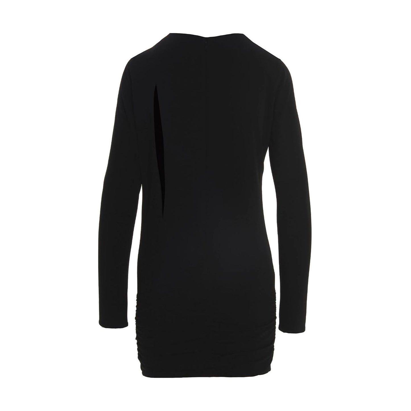 Versace Black Viscose Short Dress
