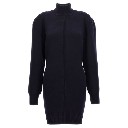 Stella McCartney Blue Wool Midi Skirt