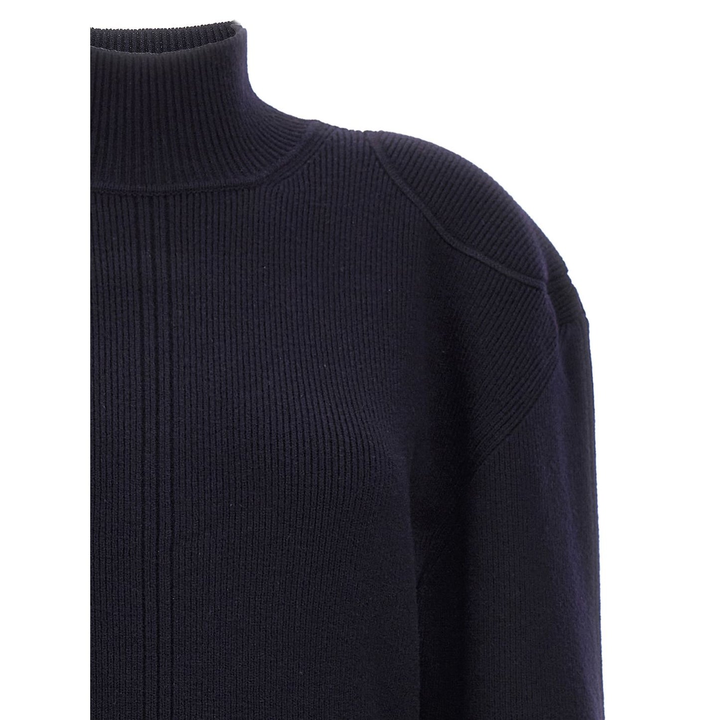 Stella McCartney Blue Wool Midi Skirt