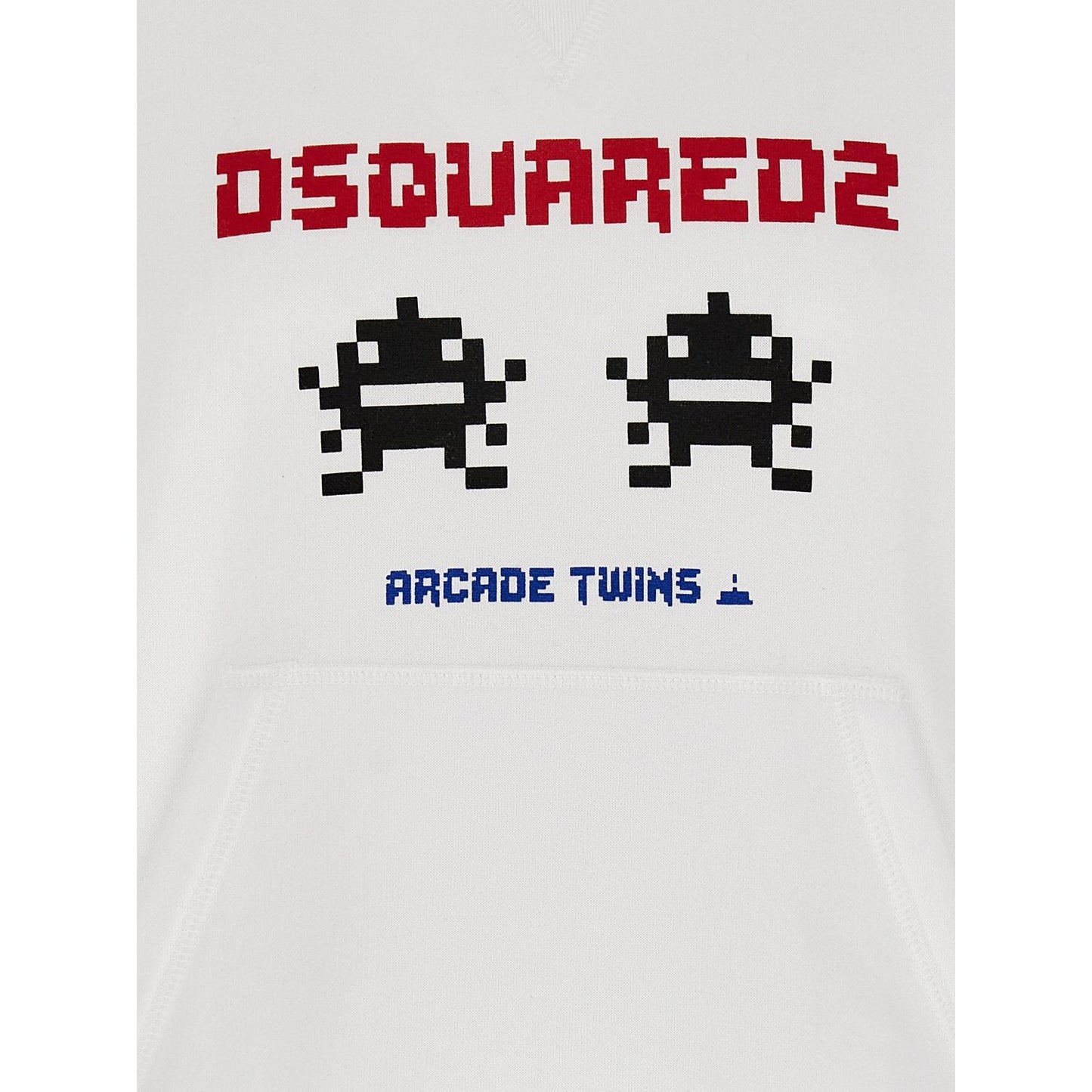 Dsquared² White Cotton Sweatshirt