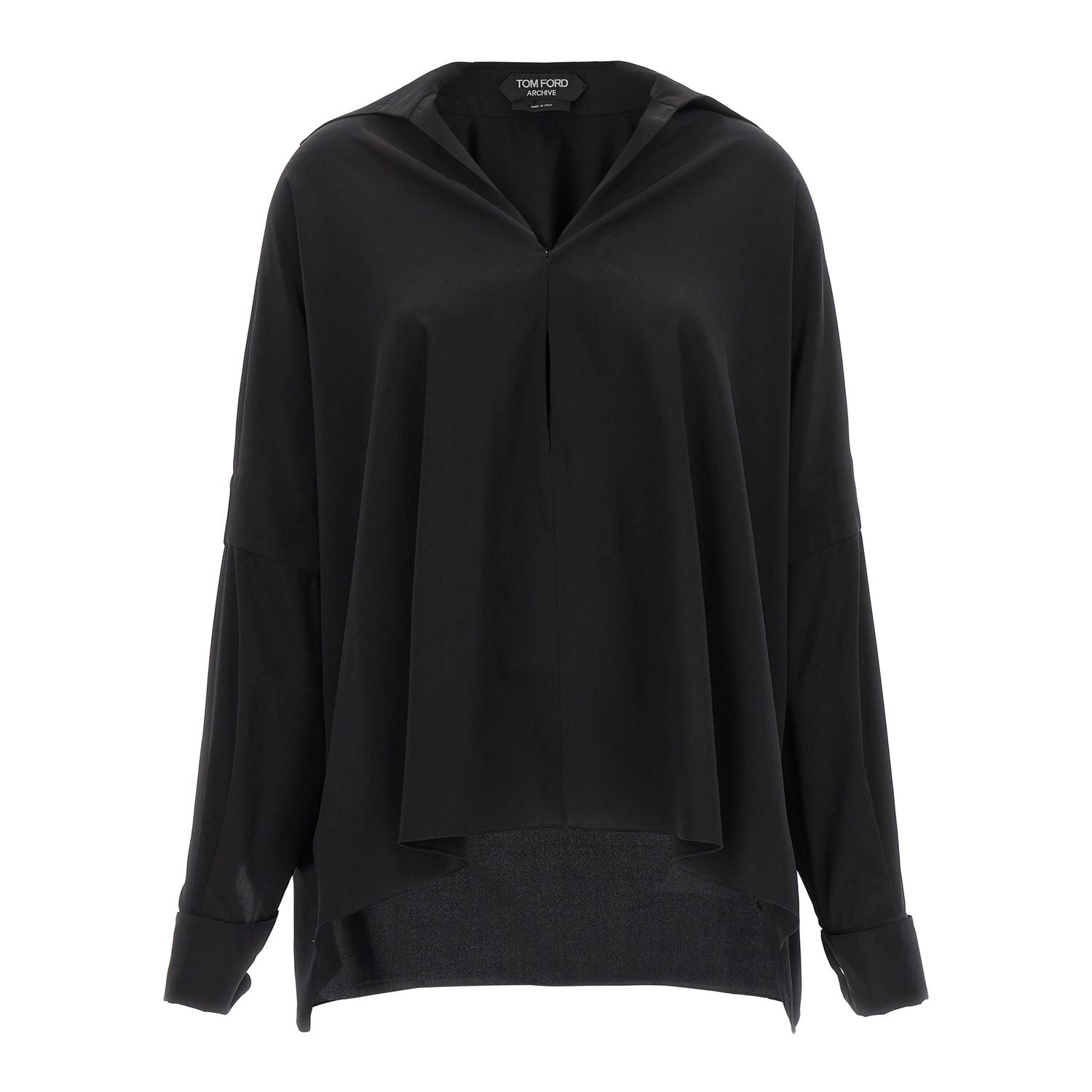 Tom Ford Black Silk Blouse