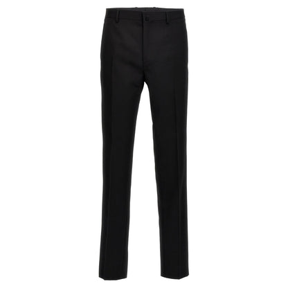 Lanvin Black Wool Dress Pants