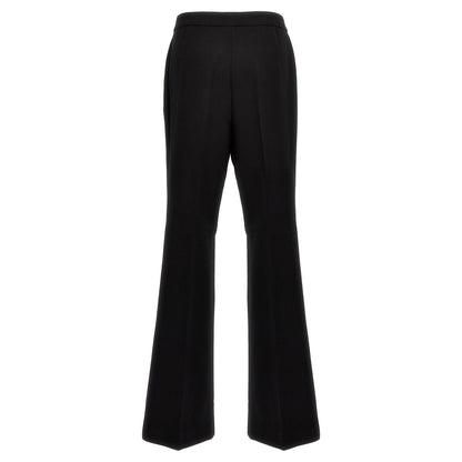 Moschino Black Viscose Dress Pants