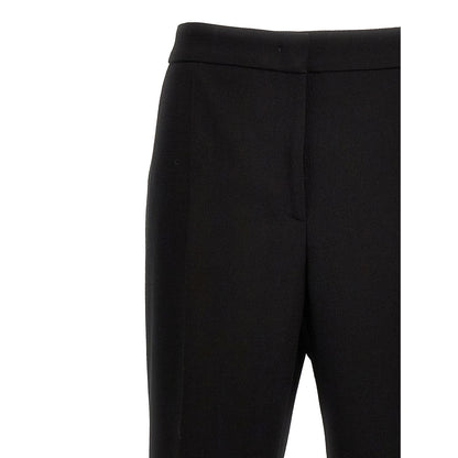 Moschino Black Viscose Dress Pants