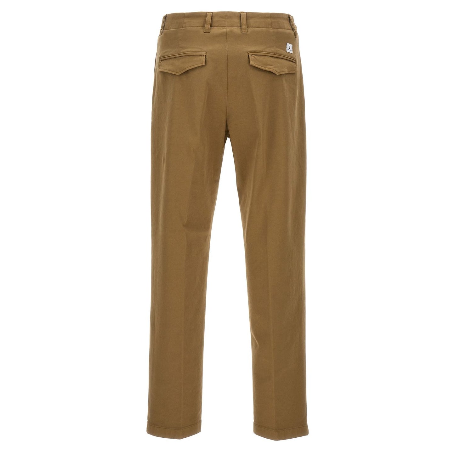Department 5 Beige Cotton Casual Pants