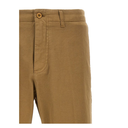 Department 5 Beige Cotton Casual Pants