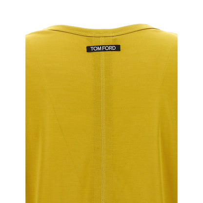 Tom Ford Bicolor Silk T-Shirt