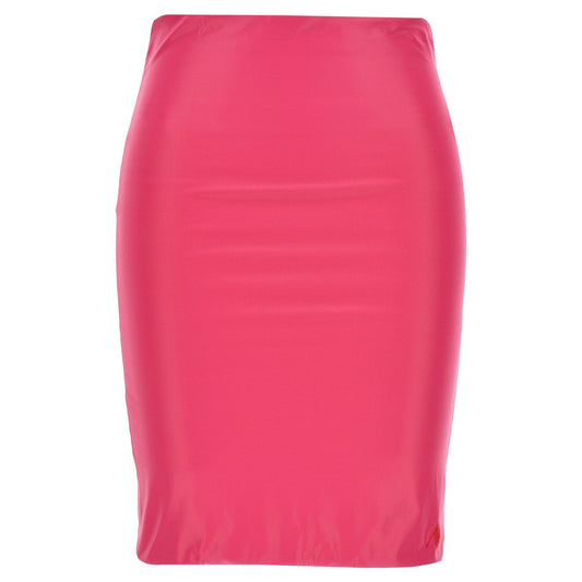 The Attico Fuchsia Polyamide Long Skirt