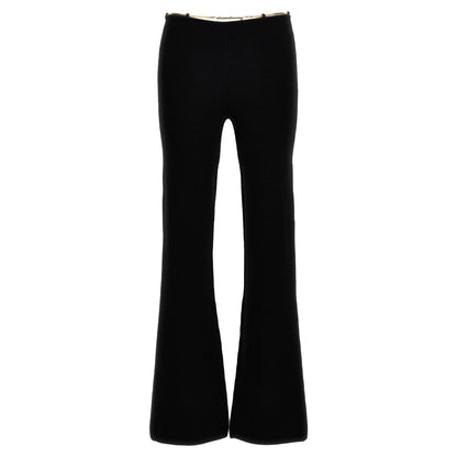 Alexander Wang Black Wool Casual Pants