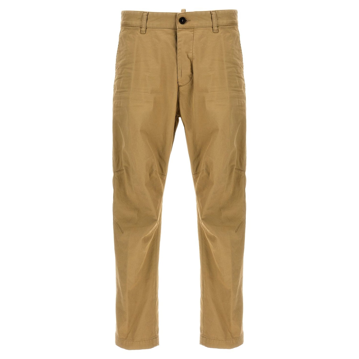 Dsquared² Beige Cotton Chino Pants