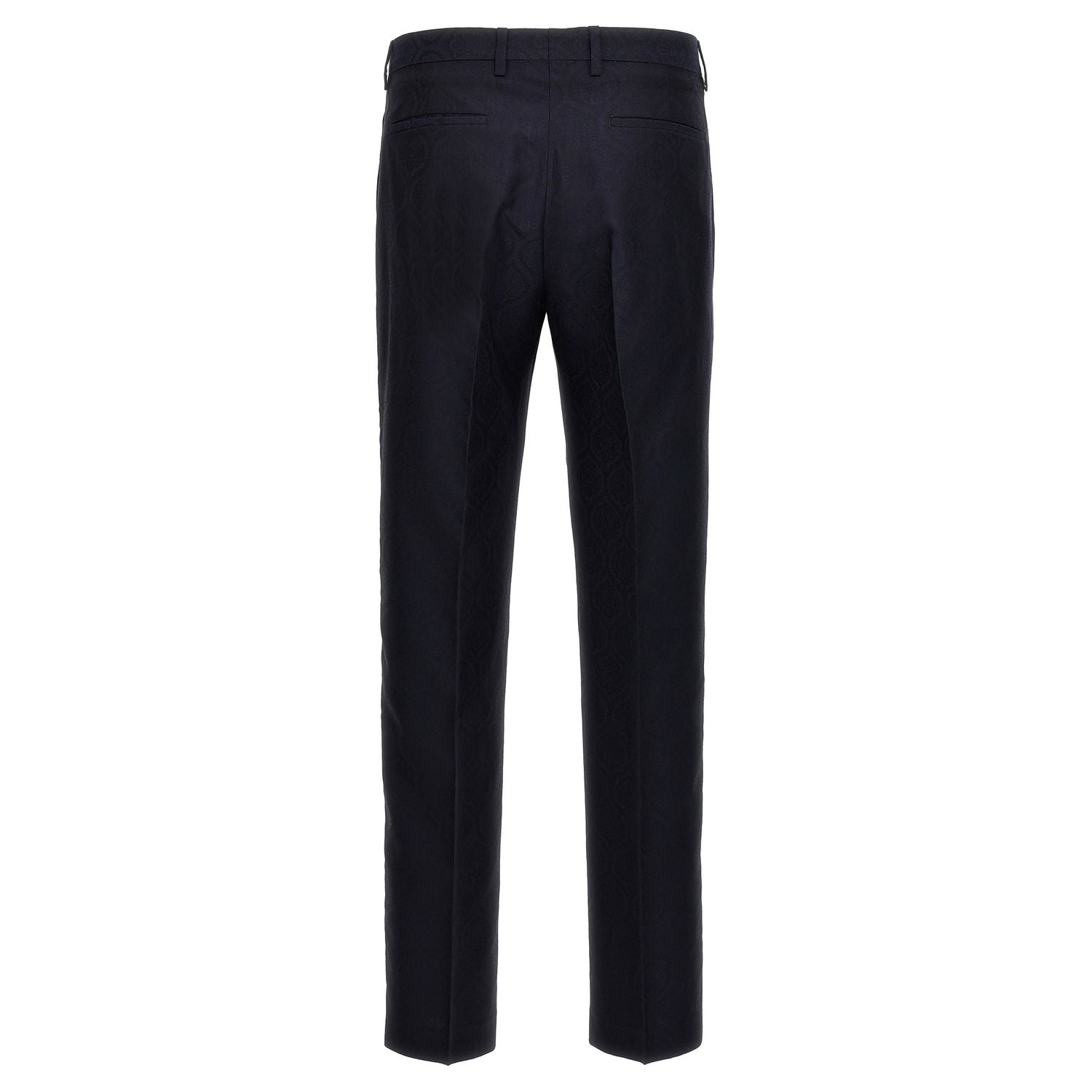 Etro Blue Cotton Dress Pants