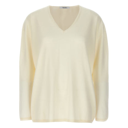 Max Mara White Cashmere Cardigan
