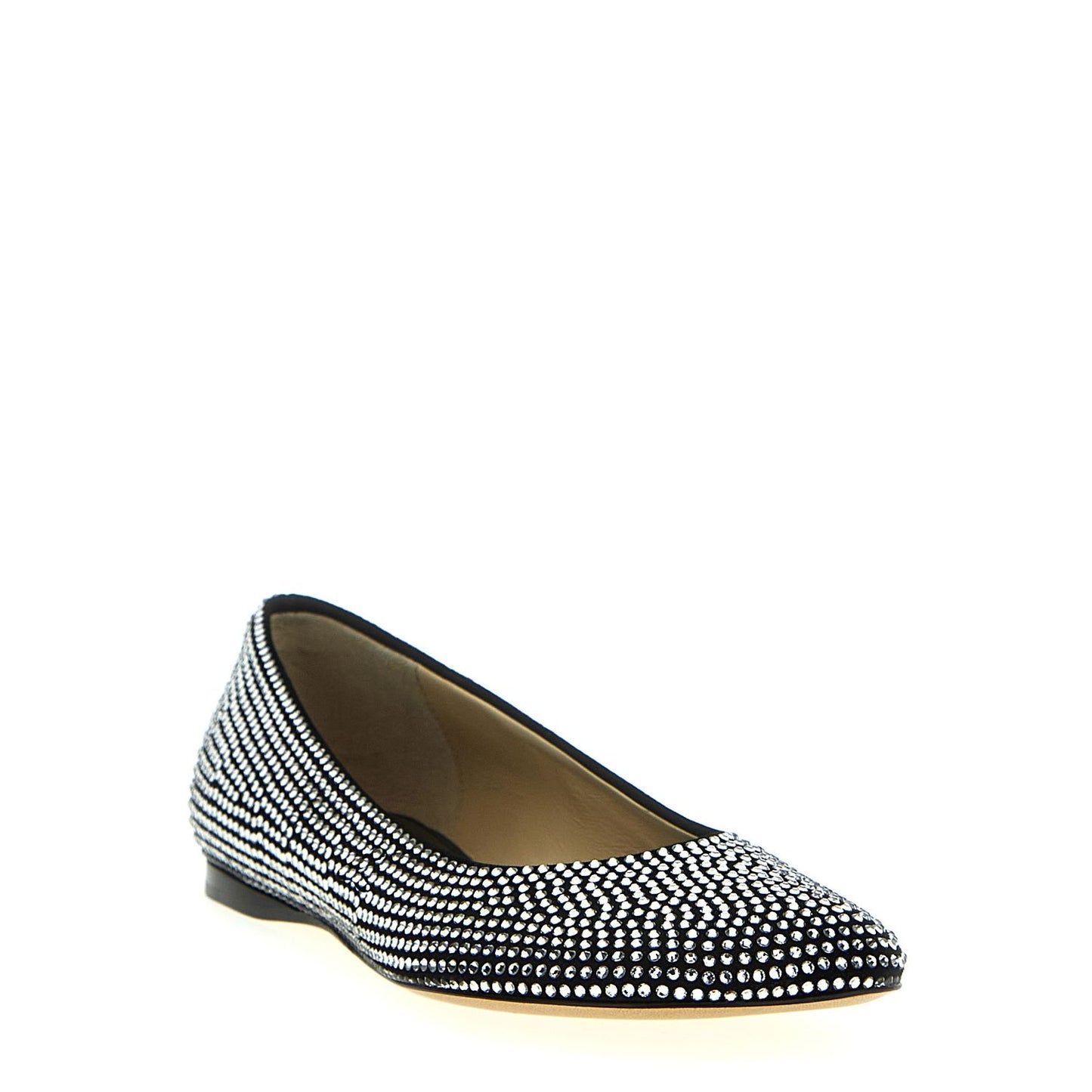 Loewe Black Goatskin Ballet Flats