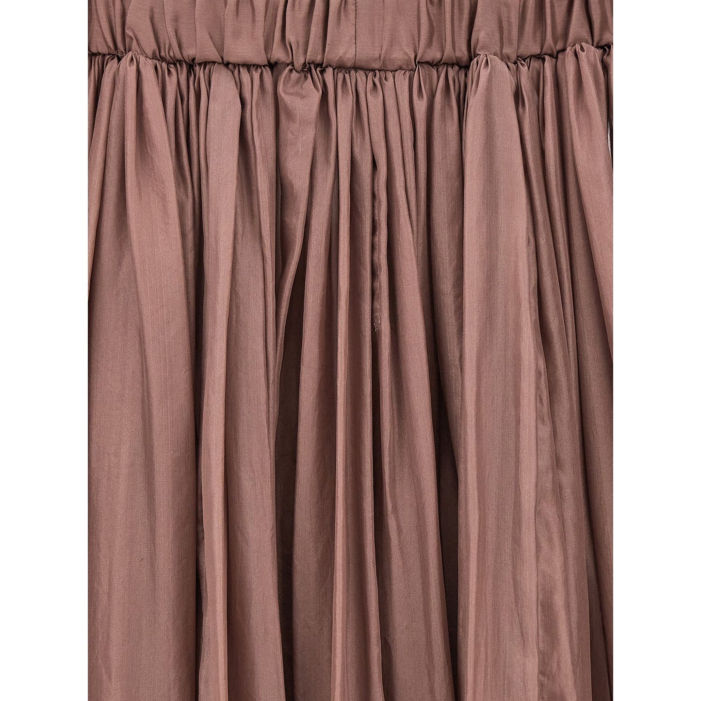 Rick Owens Multicolor Silk Long Dress