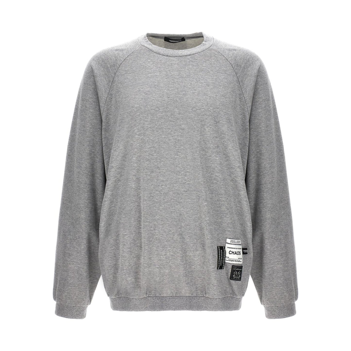 Undercover Gray Cotton Sweatshirt