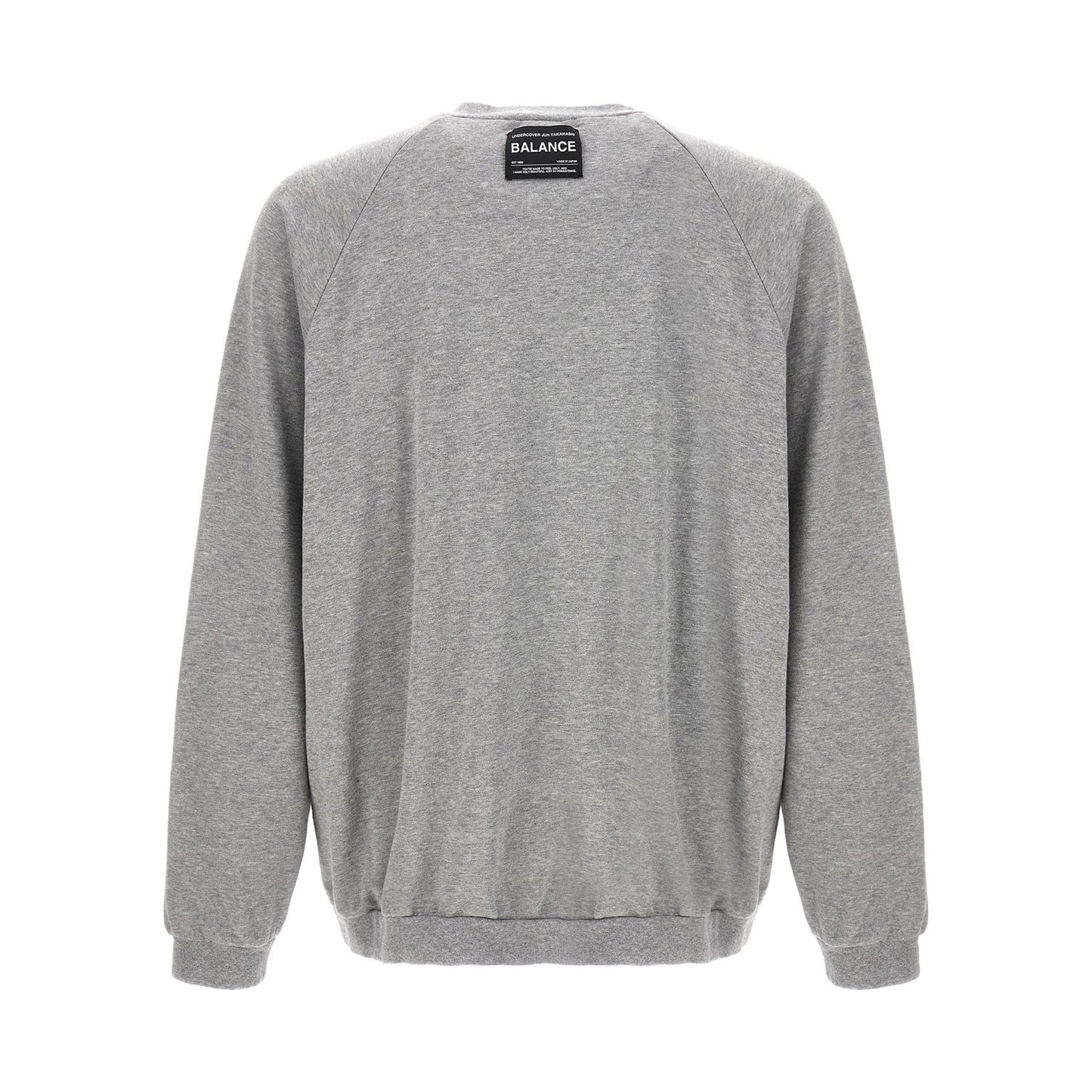 Undercover Gray Cotton Sweatshirt