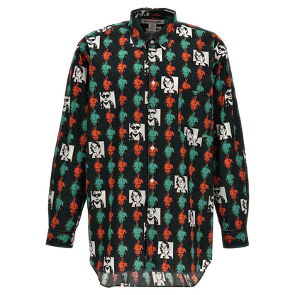 Comme Des Garçons Multicolor Cotton Blouse