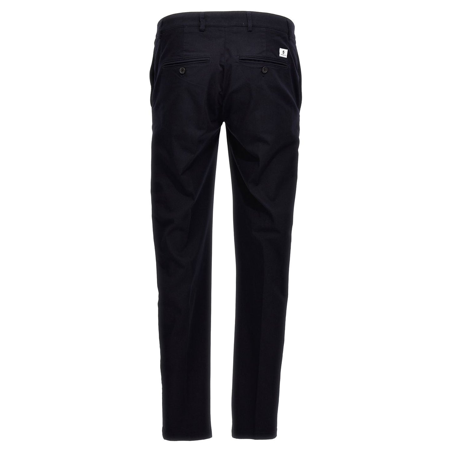Department 5 Blue Cotton Casual Pants
