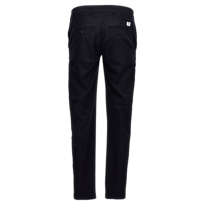 Department 5 Blue Cotton Casual Pants