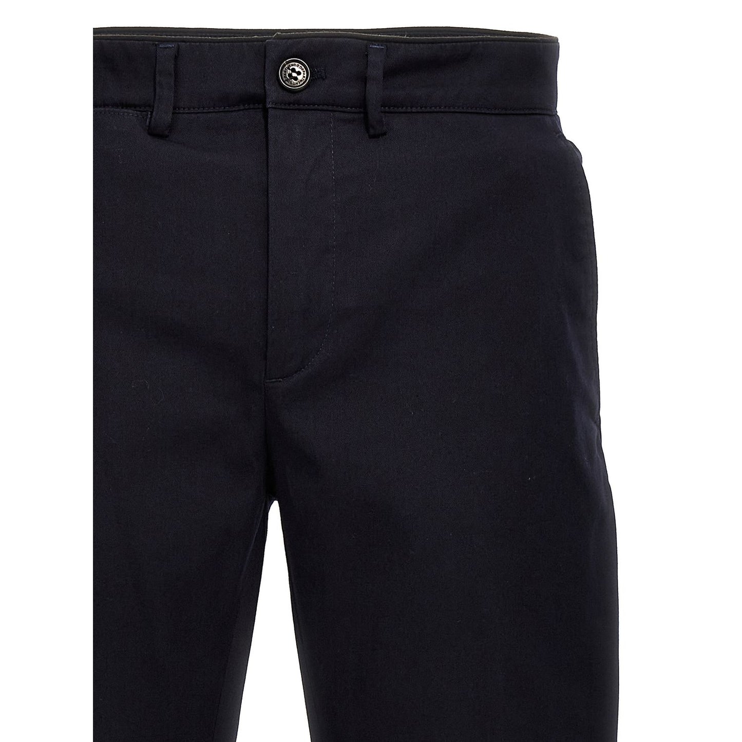 Department 5 Blue Cotton Casual Pants