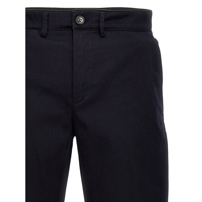Department 5 Blue Cotton Casual Pants