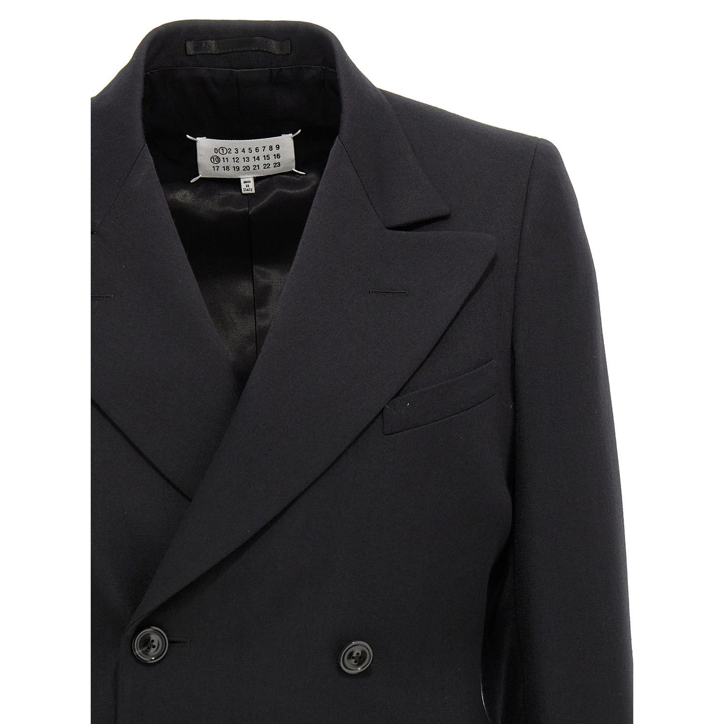 Maison Margiela Black Wool Blazer