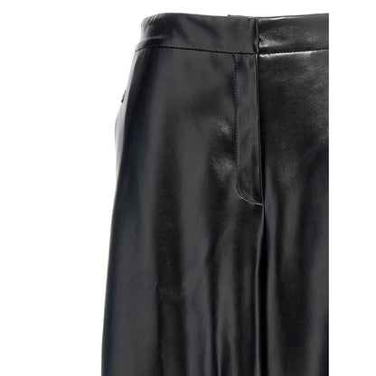 Stella McCartney Black Polyester Casual Pants