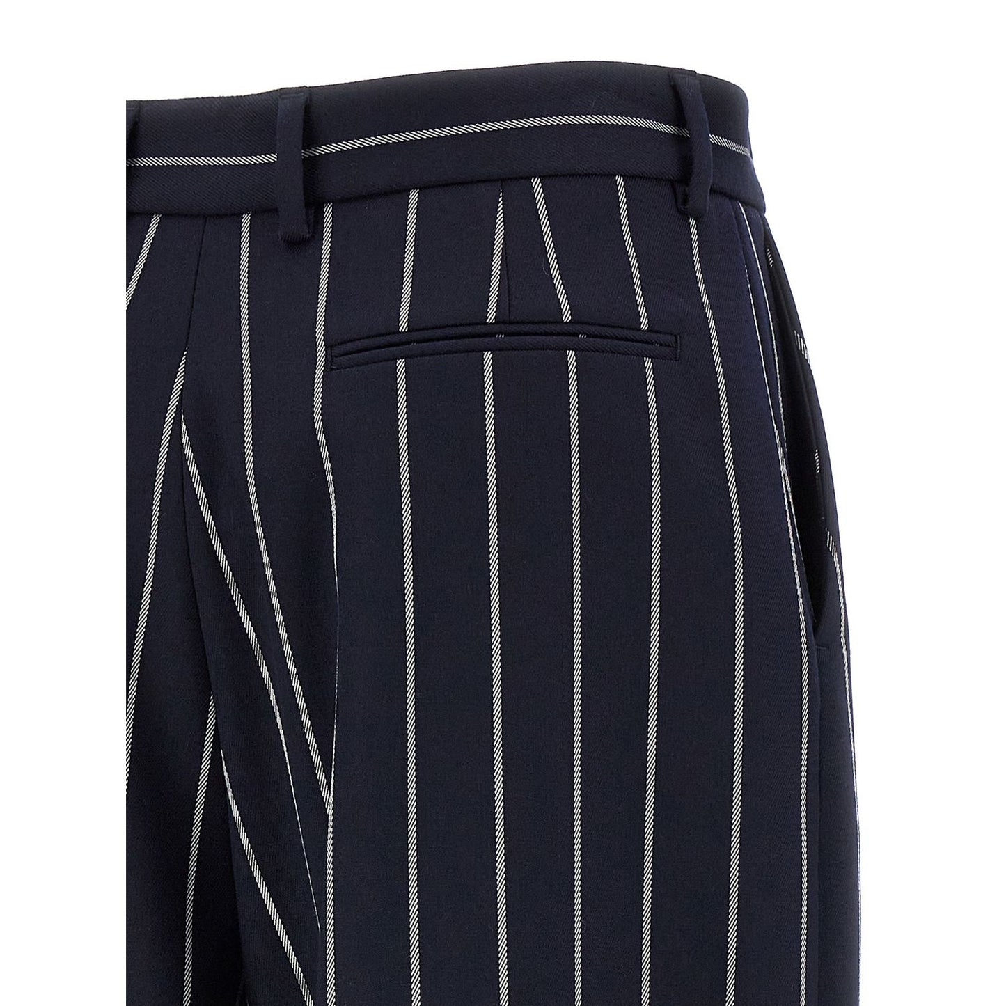 Giuseppe Di Morabito Blue Polyester Casual Pants