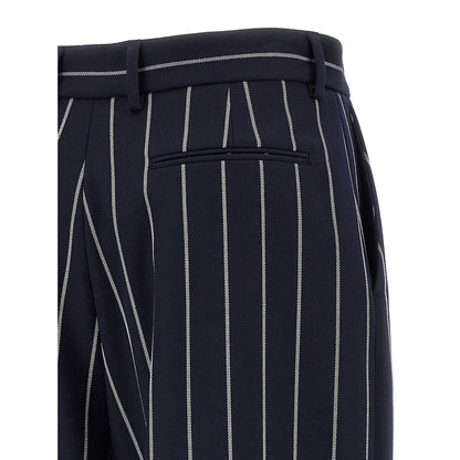 Giuseppe Di Morabito Blue Polyester Casual Pants