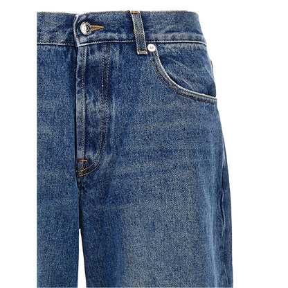 Armarium Blue Cotton Jeans Denim