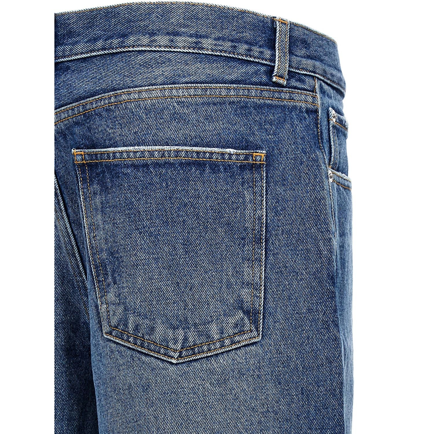 Armarium Blue Cotton Jeans Denim