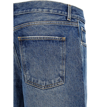 Armarium Blue Cotton Jeans Denim
