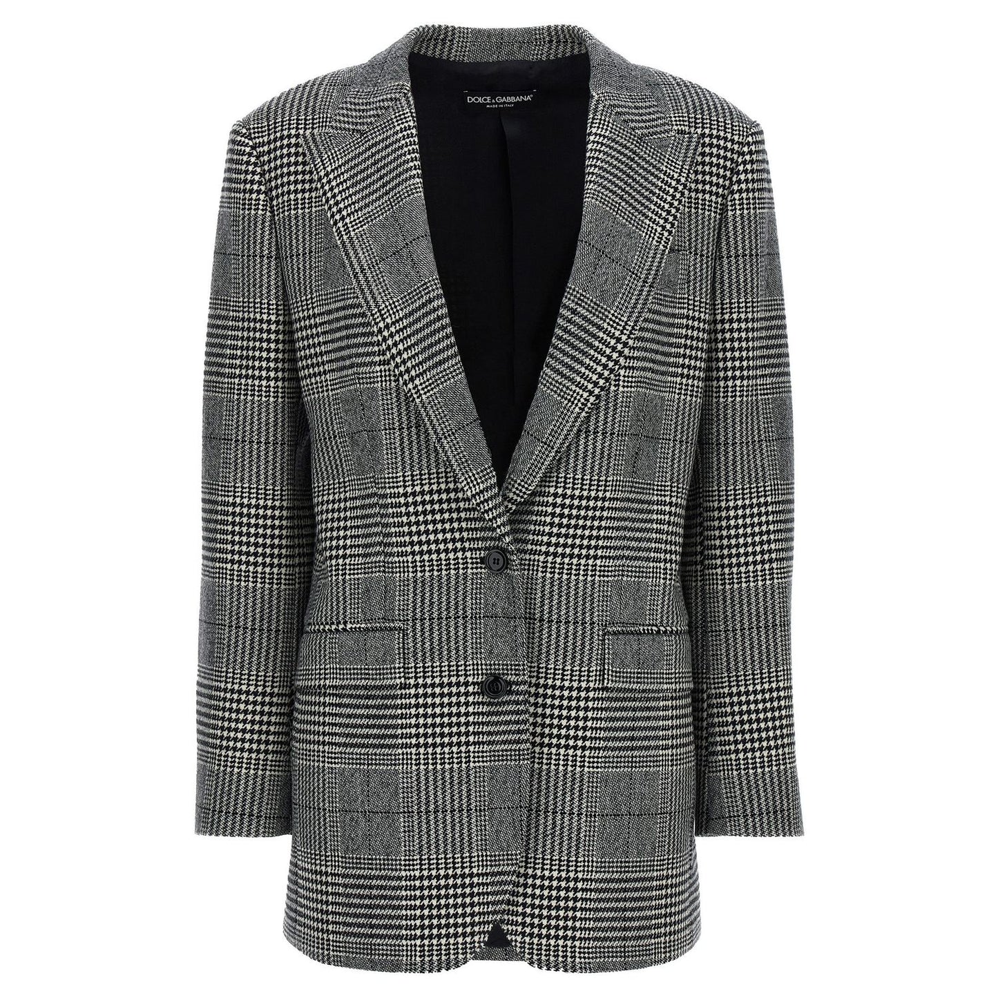 Dolce & Gabbana Bicolor Wool Blazer