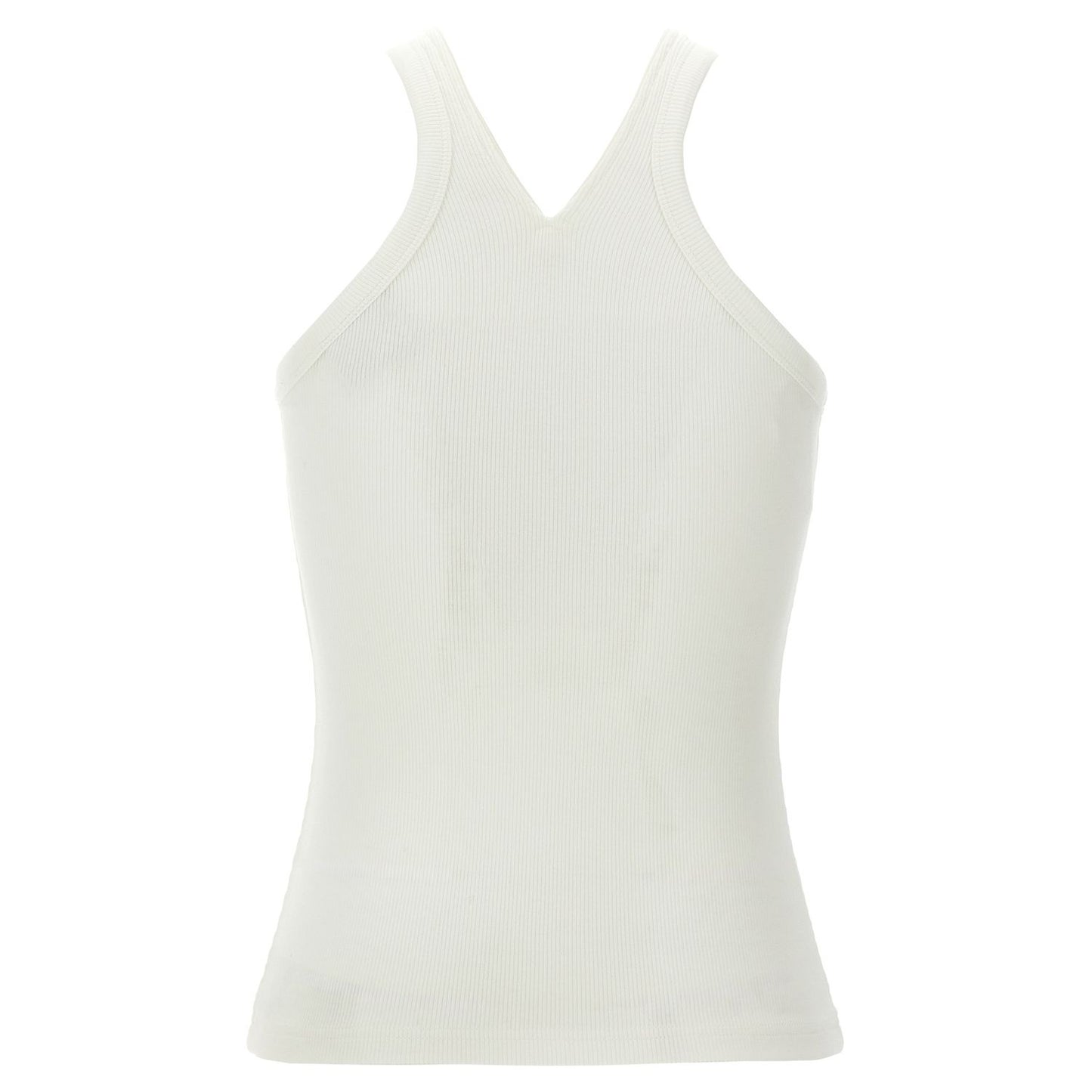 Courrèges White Cotton Tank Tops