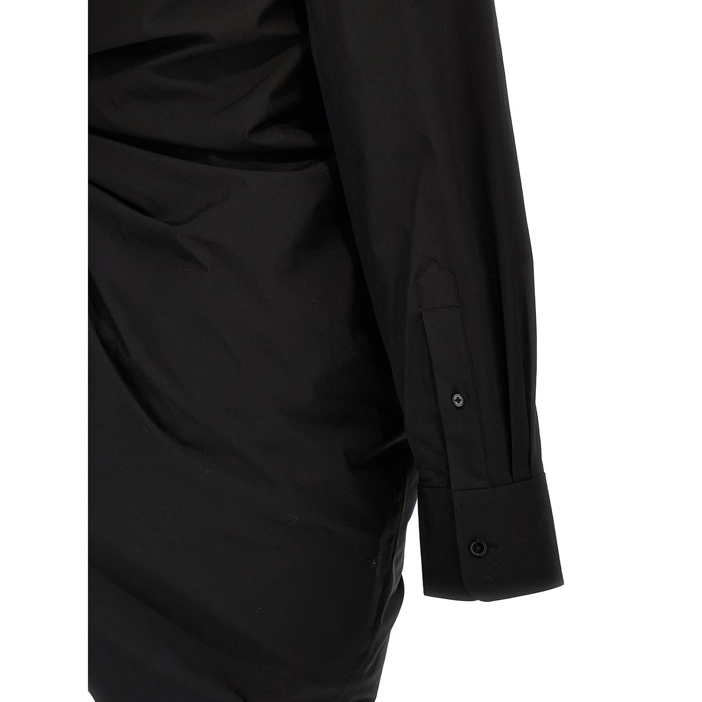 Alexander Wang Black Cotton Short Dress