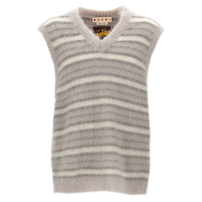 Marni Gray Mohair Sweatshirt