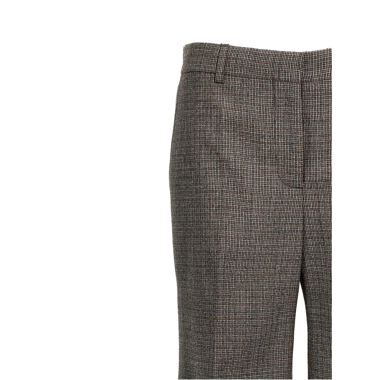 Stella McCartney Gray Wool Flared Pants