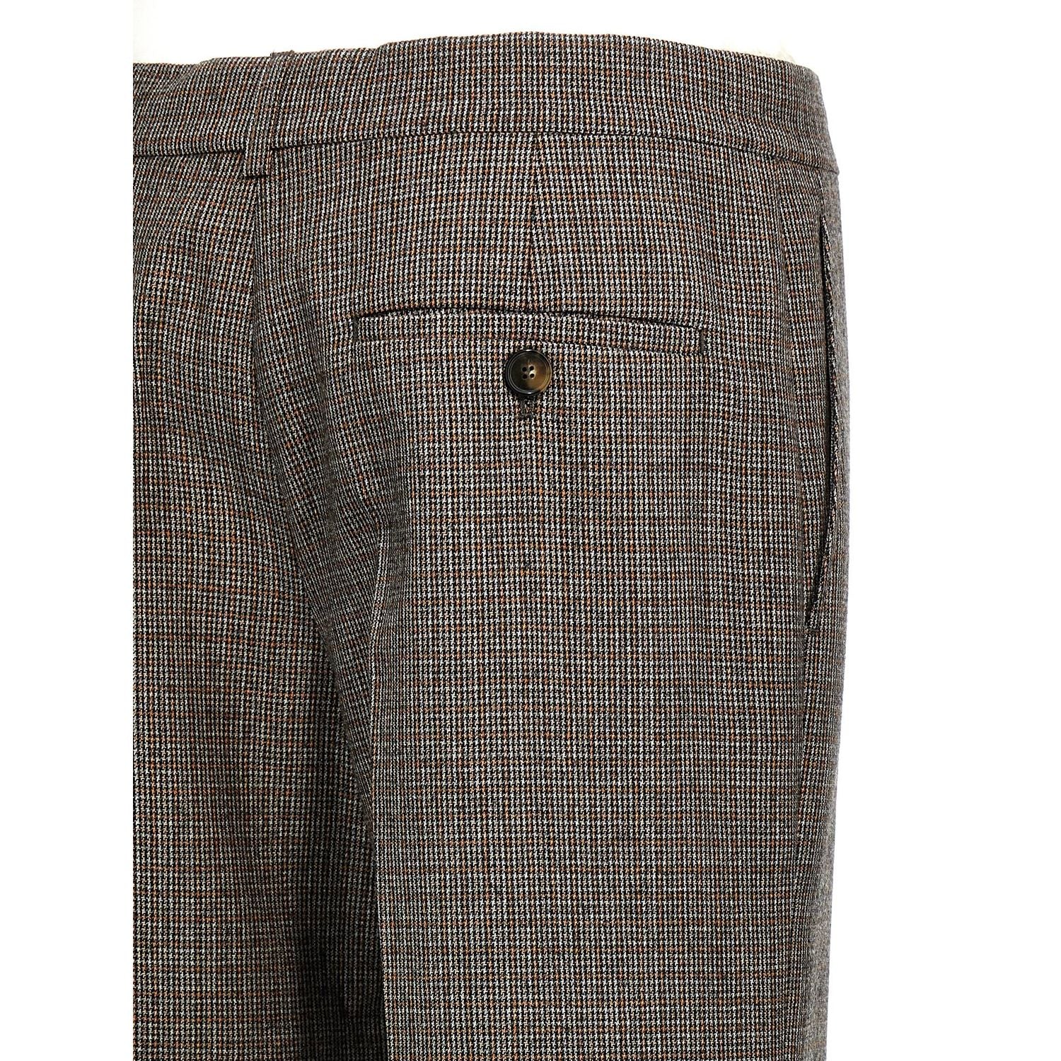 Stella McCartney Gray Wool Flared Pants